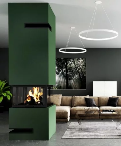 Flamdesign Poele A Granules Bruges Totem Technika