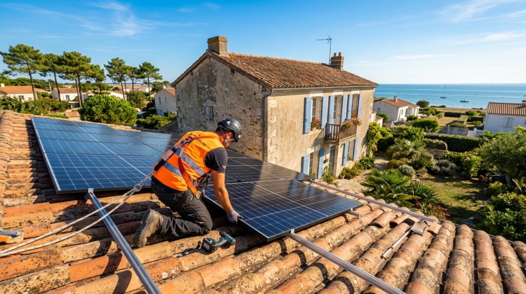 Panneaux photovoltaïques La Rochelle TOITURIERS DE L’OUEST