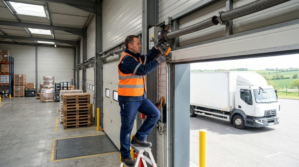 Maintenance portes industrielles Mayenne | Automatisme Desmot Service